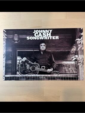 Johnny Cash 'Songwriter' promo Wall Poster 17”/11”